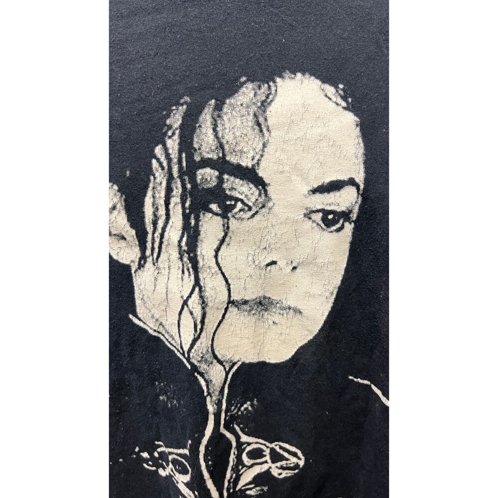 🎤 Vintage Style Michael Jackson “Remember King of Pop” Tee Gildan XL - Picture 2 of 6
